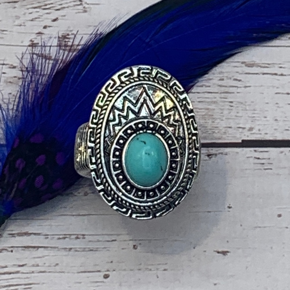 Turquoise Blue Ring